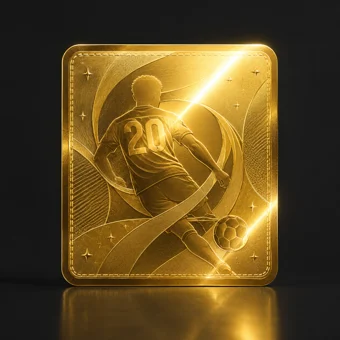 Figurinha Legend dourada