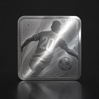 Figurinha Legend prata